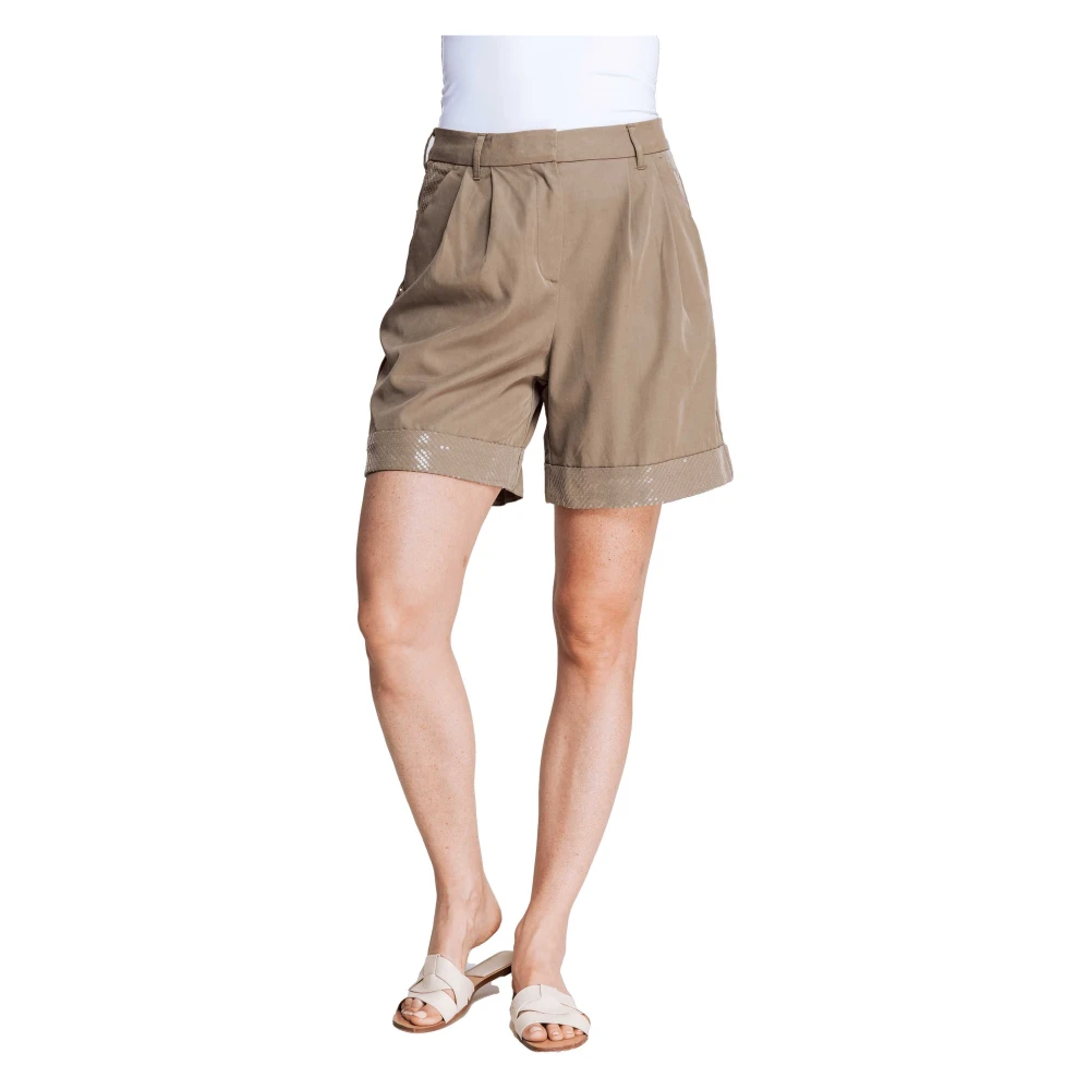 Zhrill Shorts Braun Brown Dames