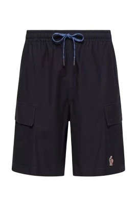 Cotton Jersey Gabardine Shorts