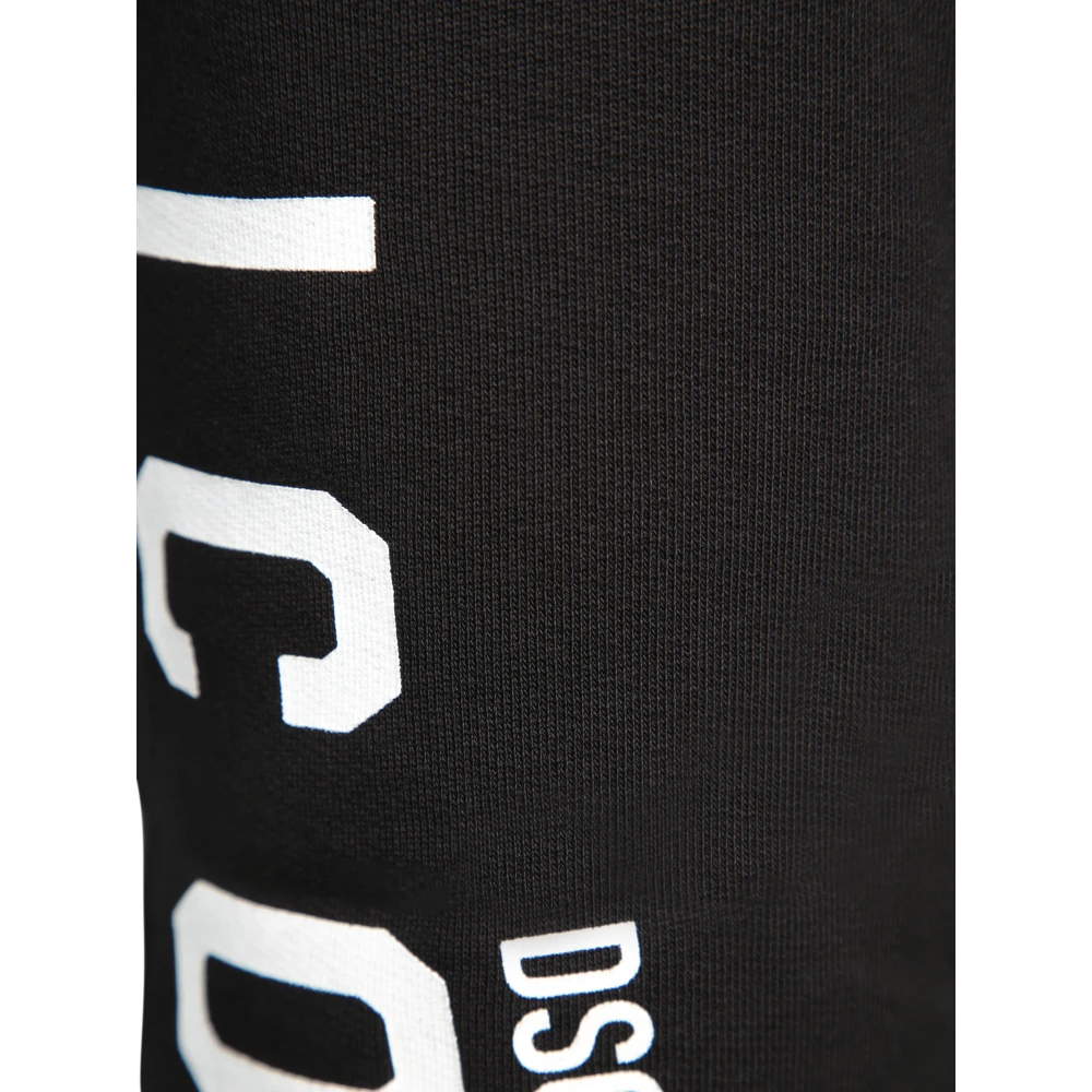 Dsquared2 Zwarte Broek voor Mannen Aw24 Black Heren