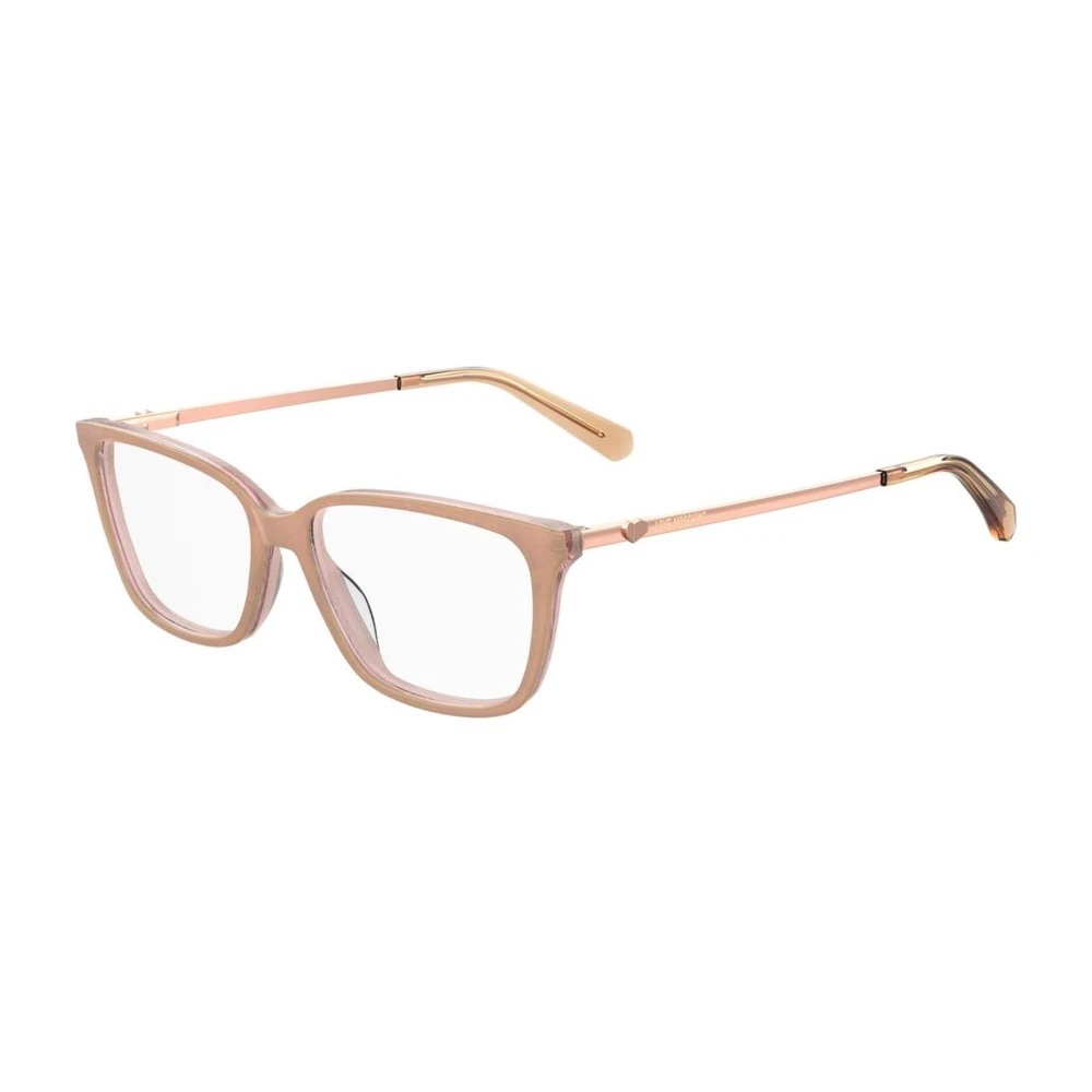 Love Moschino Multicolor Acetaat Frames Brilmodel Beige Dames