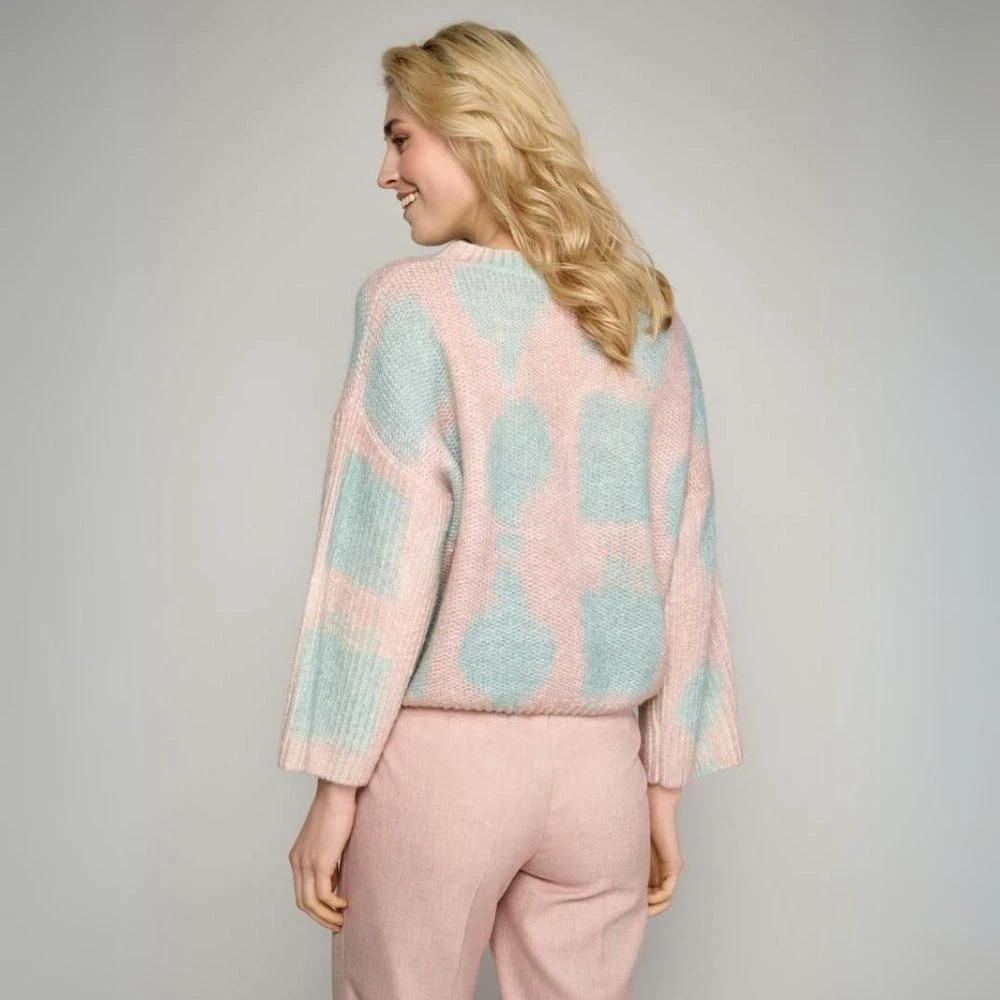 Marie Méro Multicolor trendy print pullover Multicolor Dames
