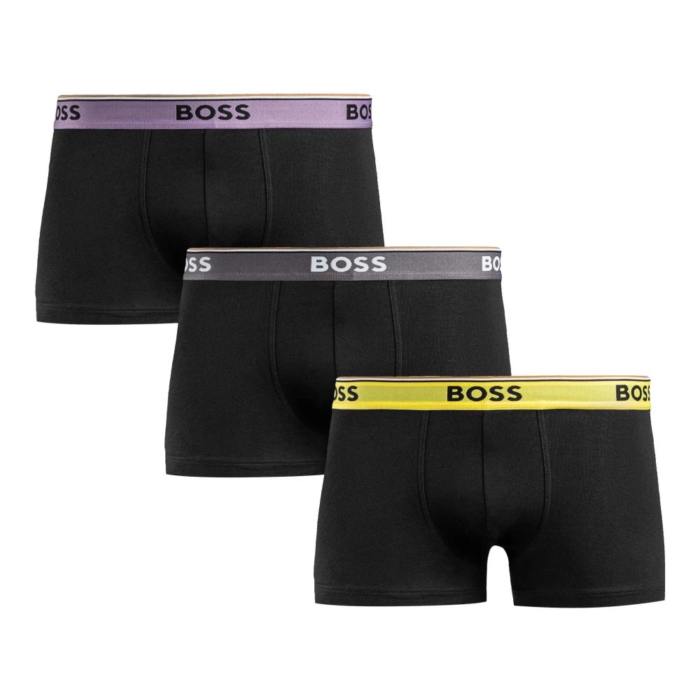 Hugo Boss Heren Boxershorts 3-Pack Zwart Black Heren