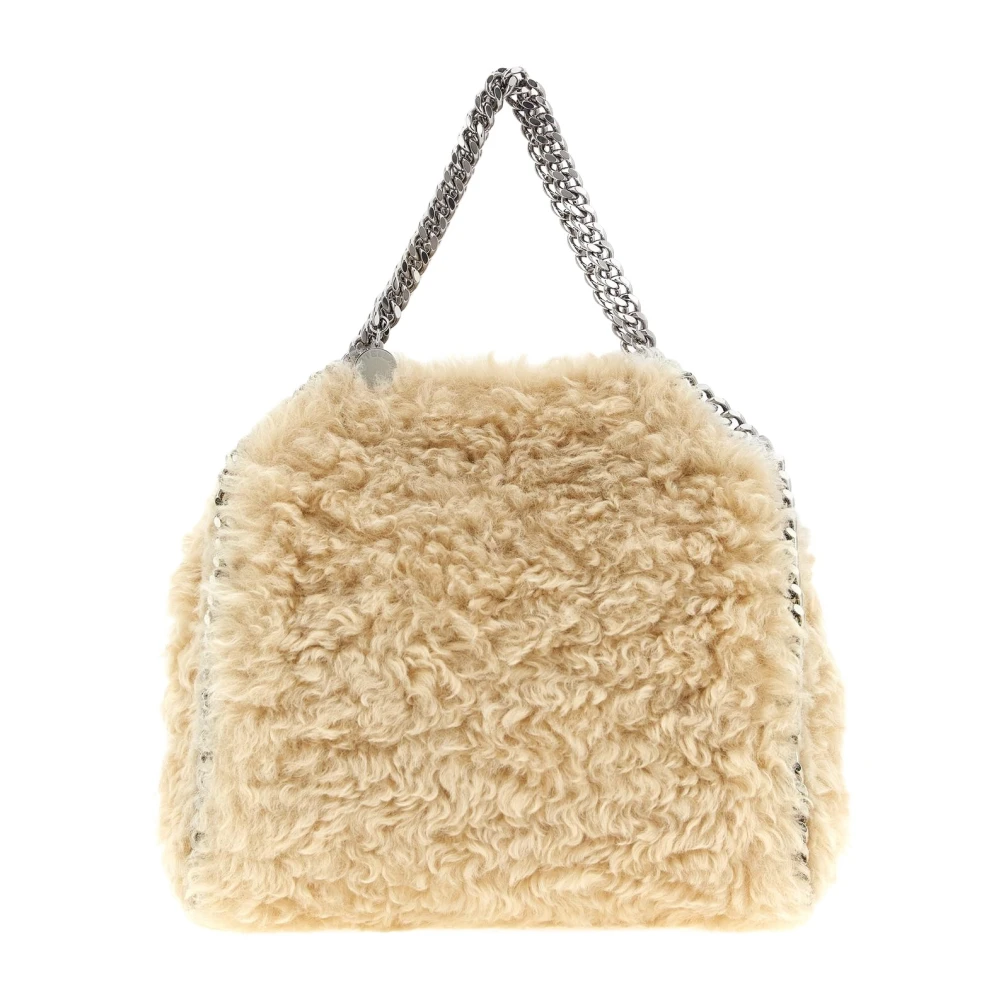 Stella Mccartney Donna Beige - Borsa A Spalla Falabella Mini - Bags - One Size - Immagine 4