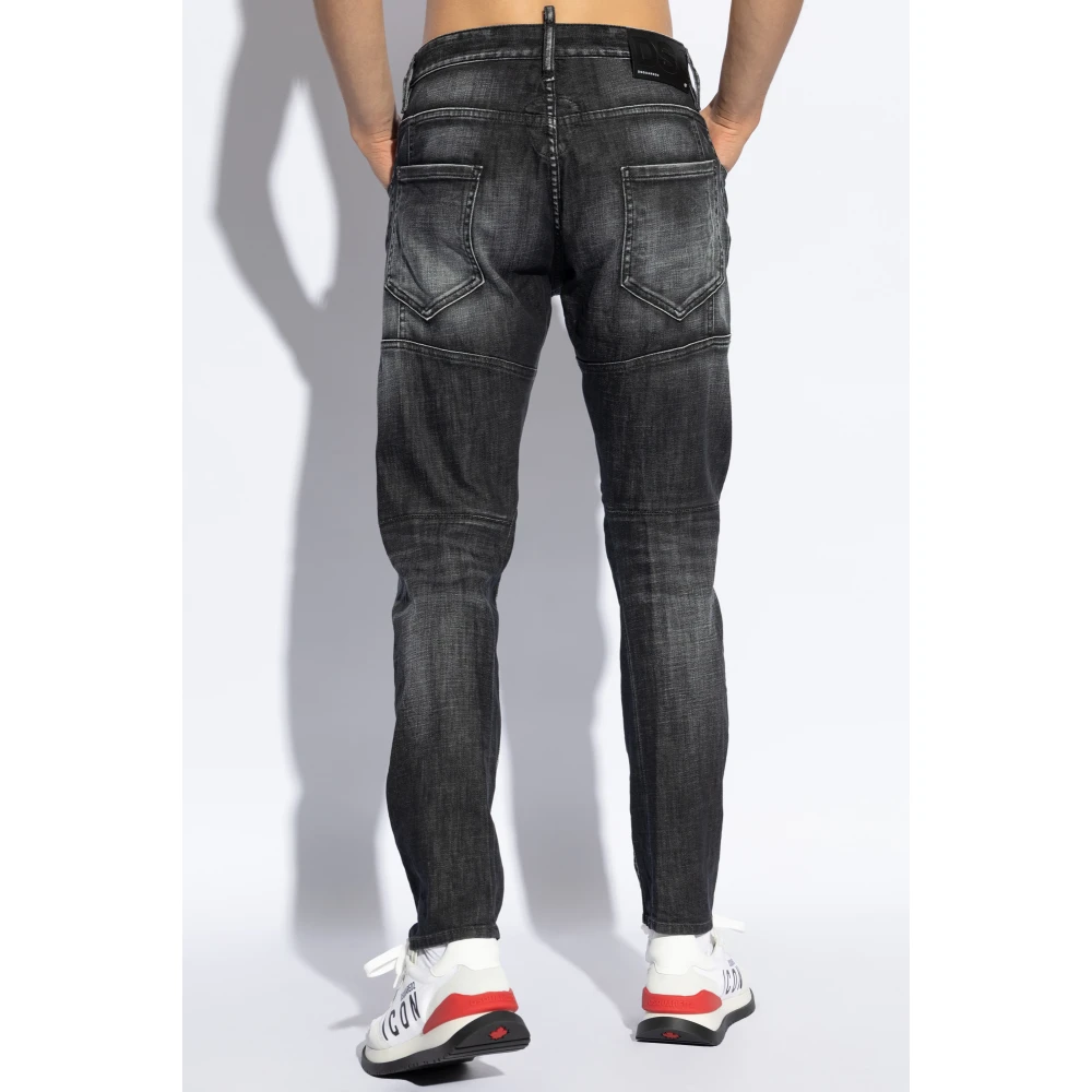 Dsquared2 Jeans Tody Biker Black Heren