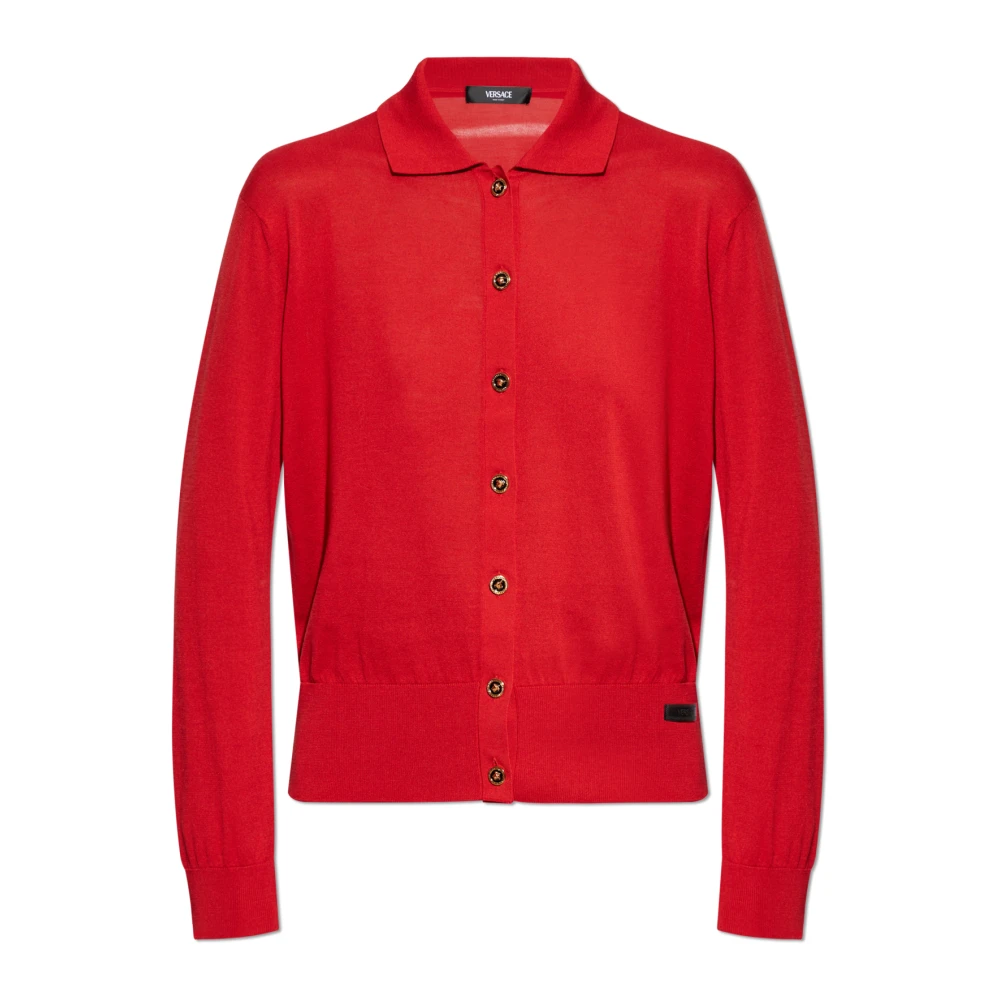 Versace Donna Rosso Maglie, Xs, New,