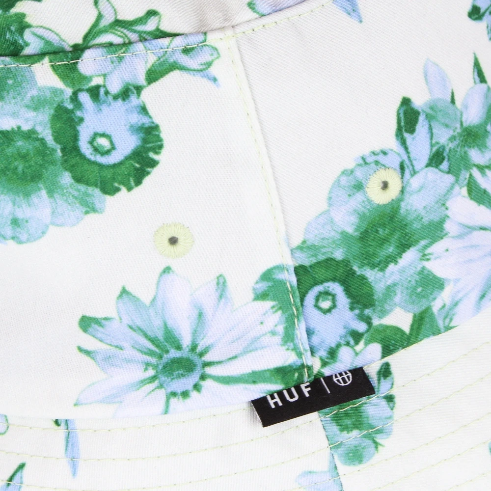 HUF Bloemenprint Emmerhoed Ongebleekt Multicolor Heren