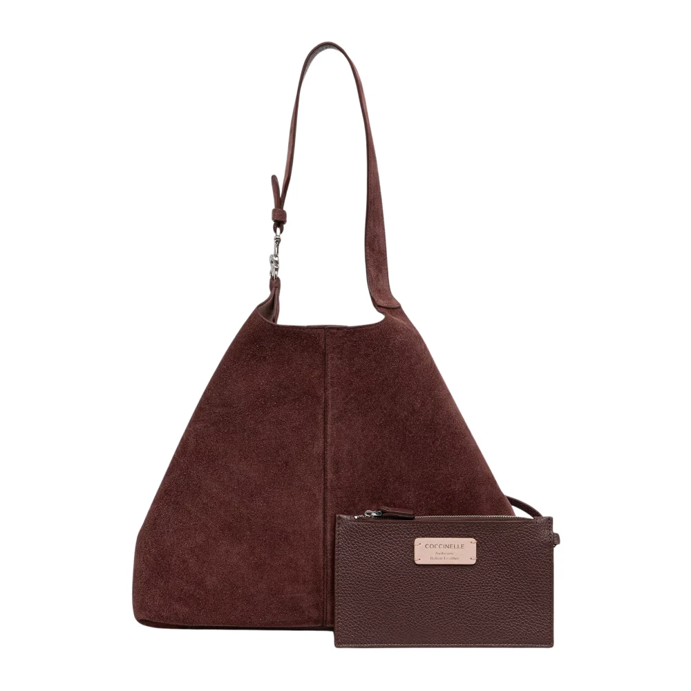 Coccinelle, Damen, Tasche, Shopper C-EASY, Violett, Rot - Bild 6