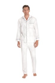 Rynkebestandig bredklud pyjamas