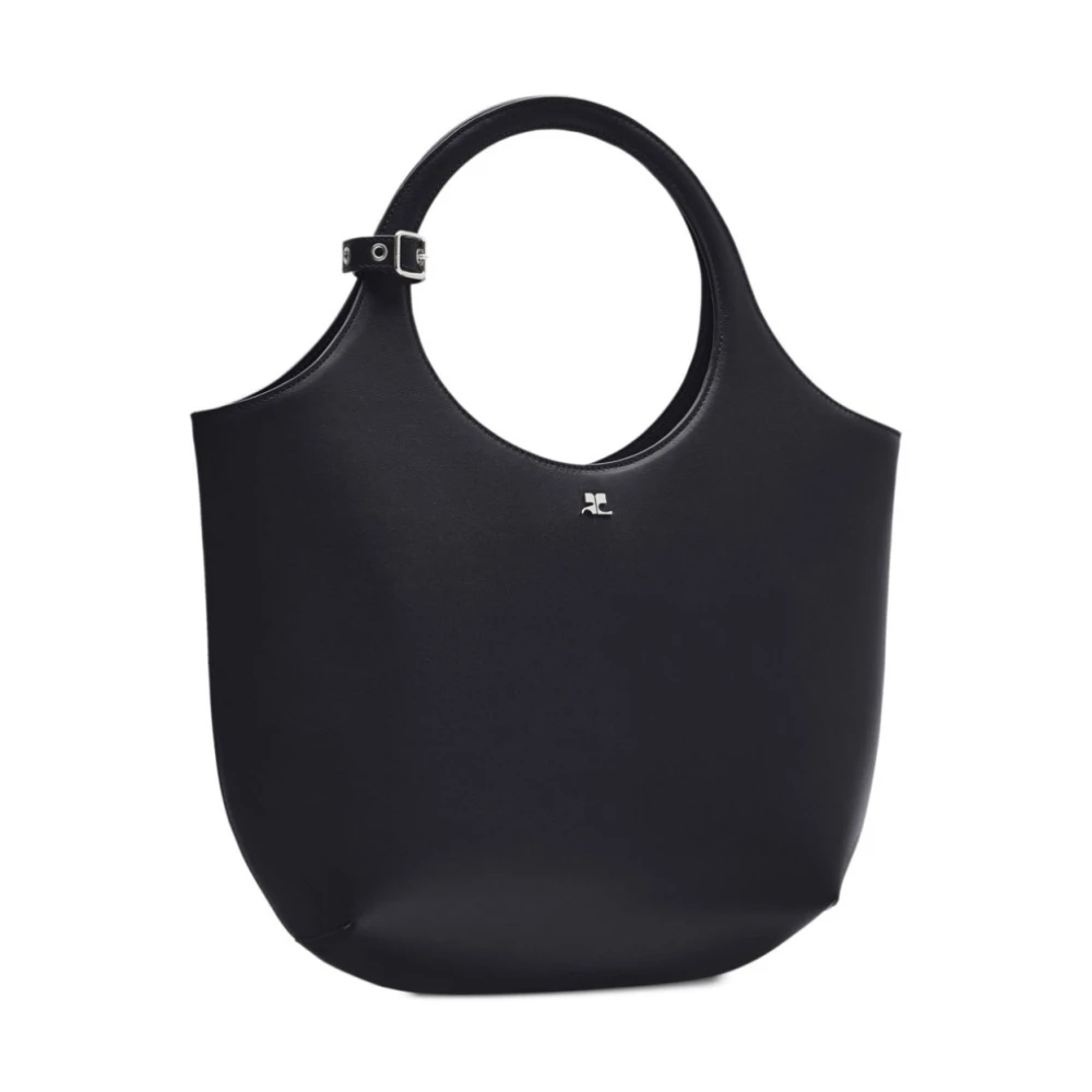 Courrèges Stijlvolle schoudertassen in zwart Black Dames