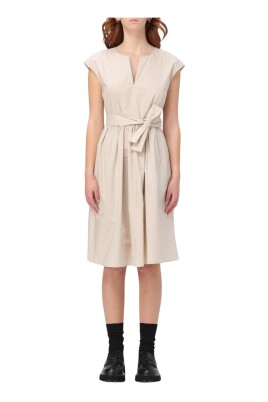 beige-poplin-casual-dress