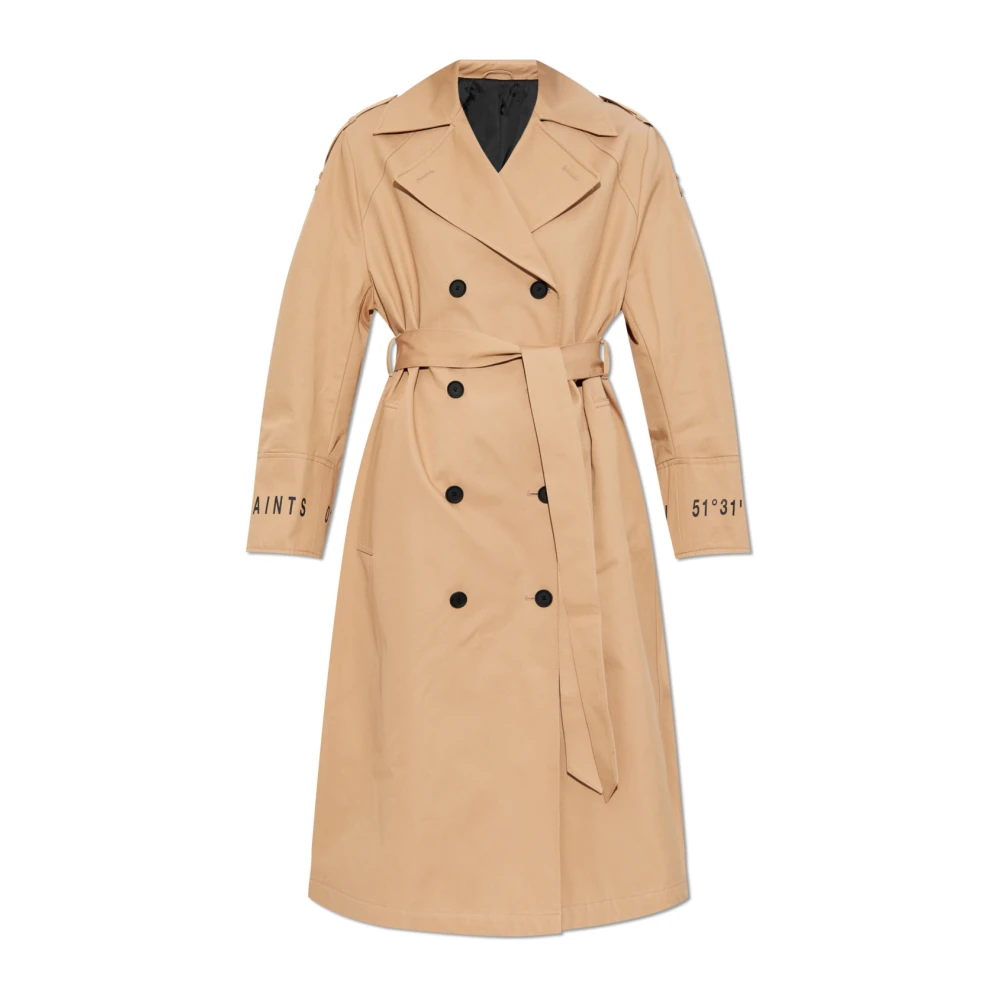 AllSaints Trench Demmi Beige Dames