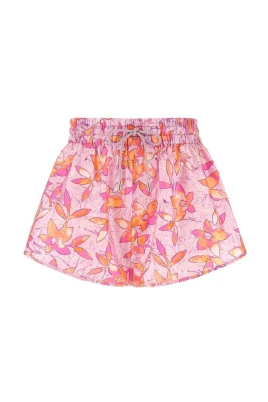 Batik Silk Shorts