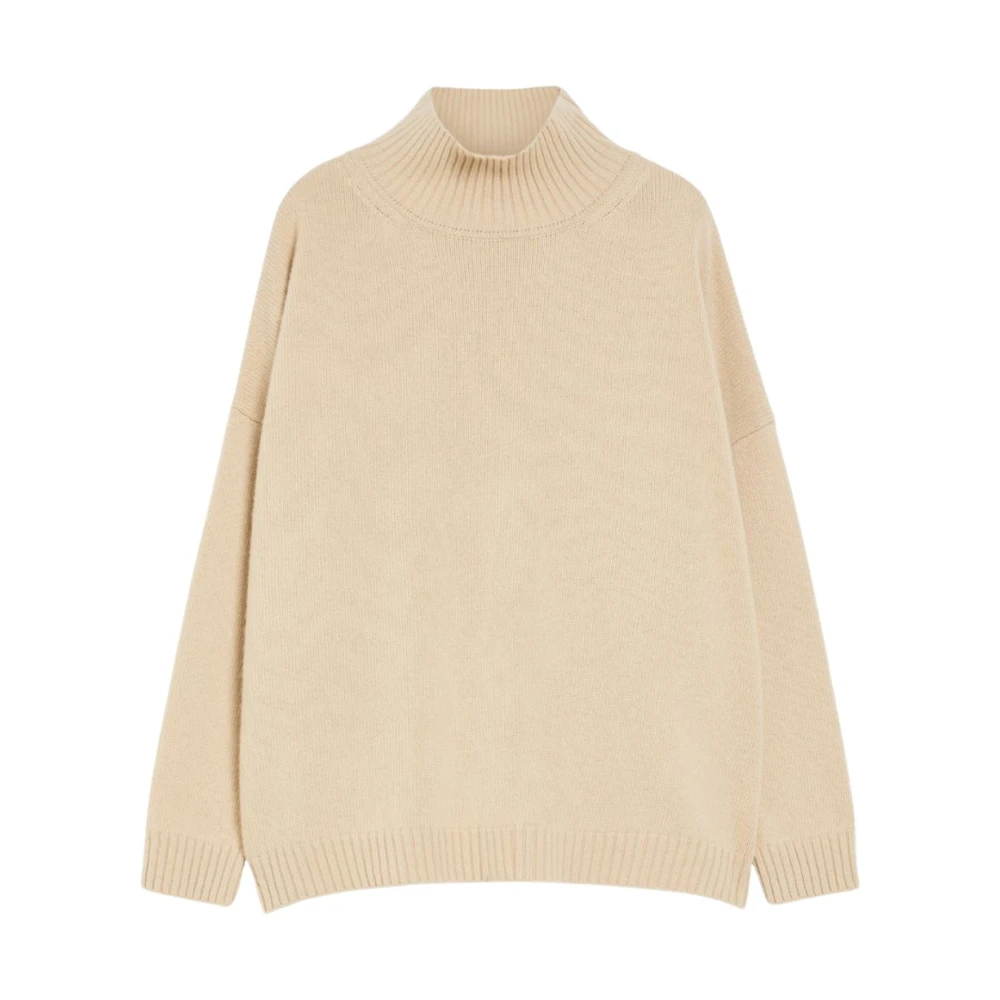 Max Mara Weekend Wollen Trui Borgia Beige Dames