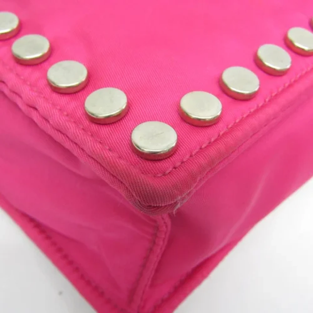 Prada Vintage Pre-owned Leather shoulder-bags Pink Dames