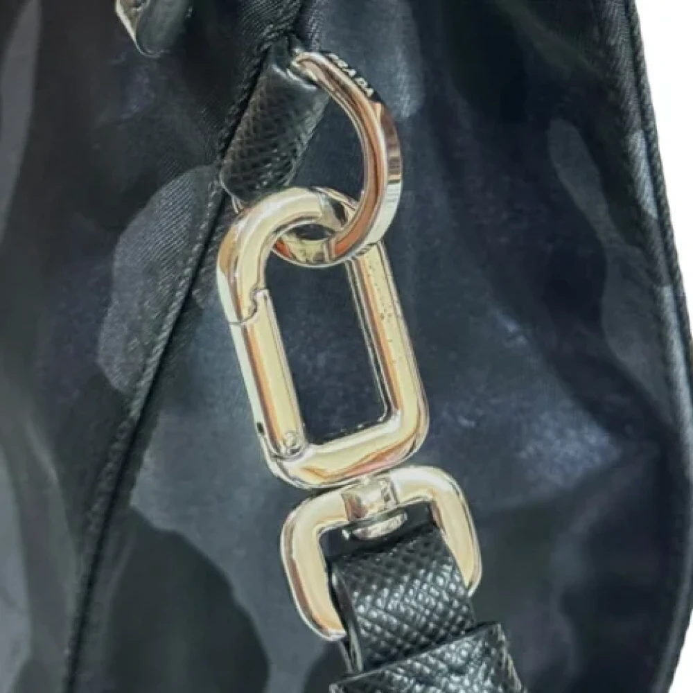 Prada Vintage Pre-owned Nylon prada-bags Black Dames