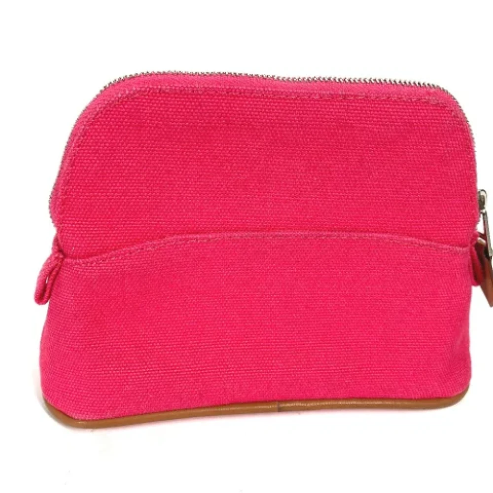Hermès Vintage Pre-owned Fabric pouches Pink Dames