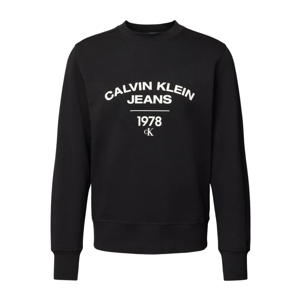 Calvin Klein Sweatshirts Hoodies Black Heren