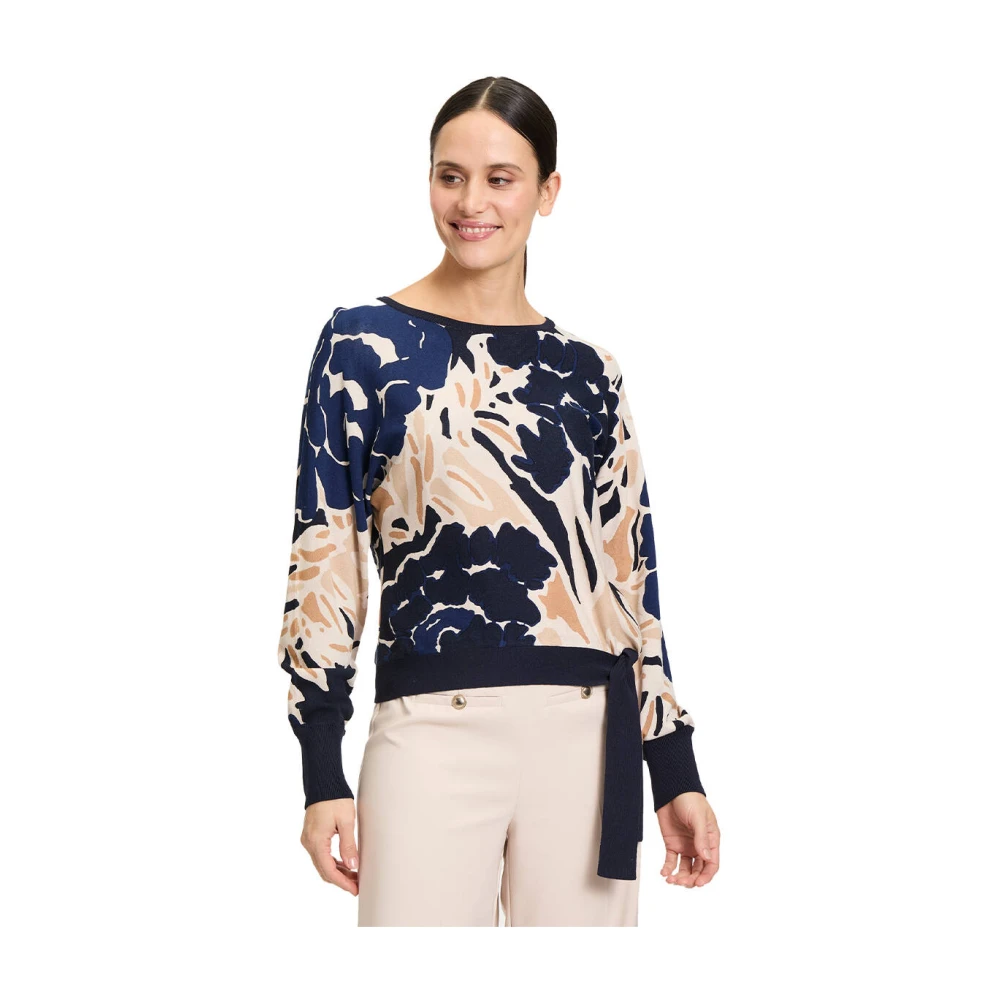 Betty Barclay Gebreide Pullover Korte Mouw Multicolor Dames