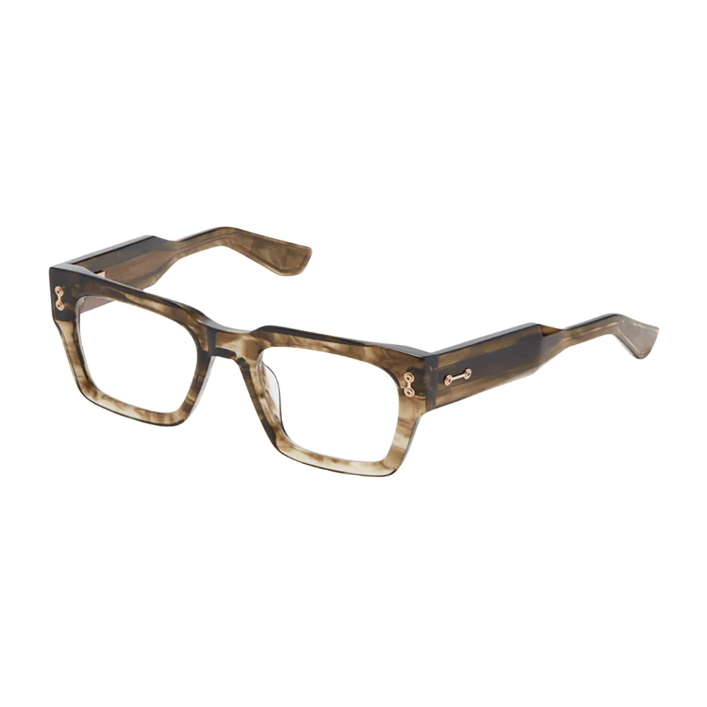 Akoni Grijze Optische Frames Stijlvol Comfortabel Brown Dames