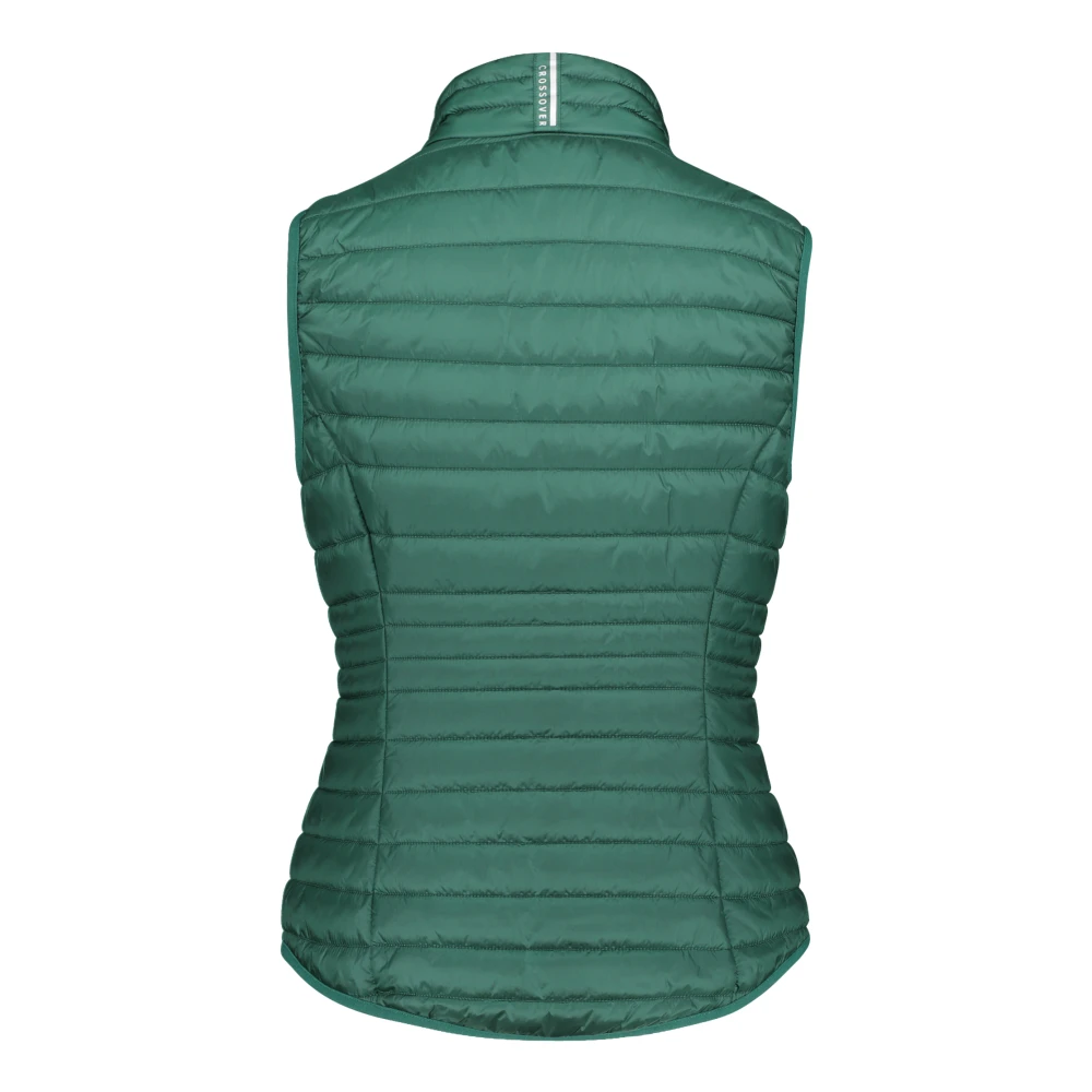 Betty Barclay Gewatteerd Vest met Opstaande Kraag Green Dames