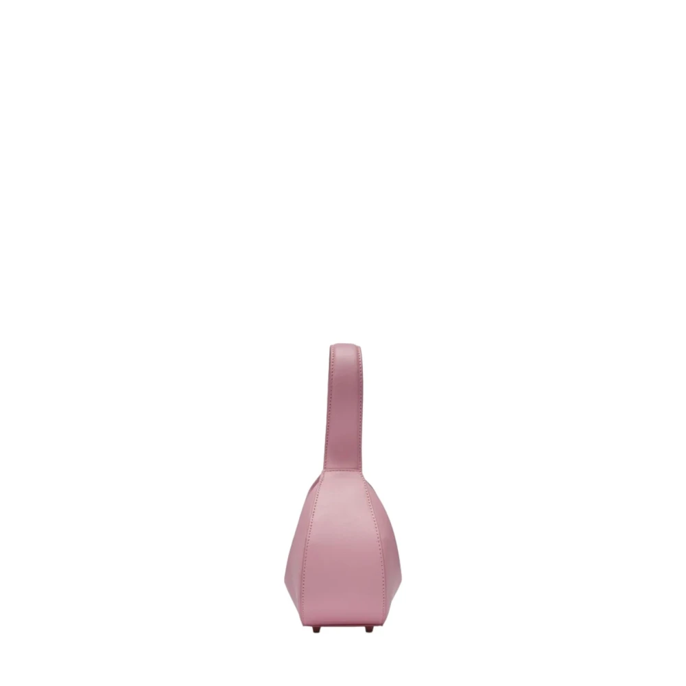 PATRIZIA PEPE Stijlvolle Leren Dames Tas Pink Dames