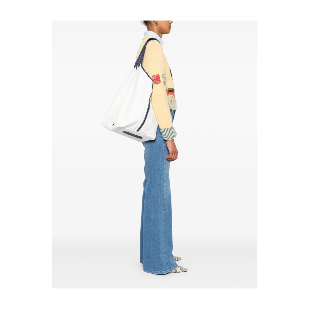 Polo Ralph Lauren Witte Handtas Bianco Ss25 White Dames