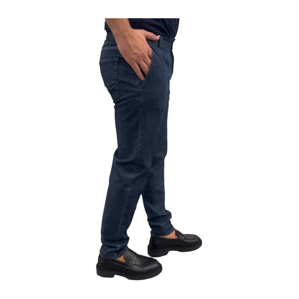 Michael Coal Stretch Denim Skinny Jeans Blue Heren