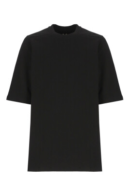 black-cotton-fleece-crewneck-t-shirt