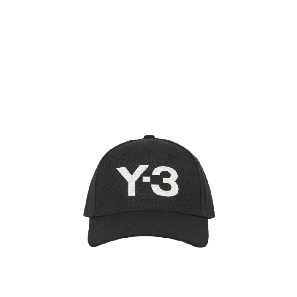 Y-3 Baseballpet in effen kleur met geborduurd logo Black Heren