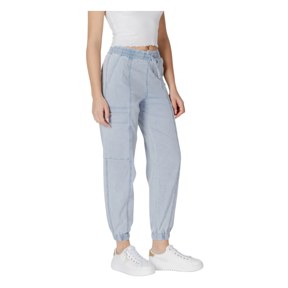 Desigual Baggy Boyfriend Jeans Collectie Blue Dames