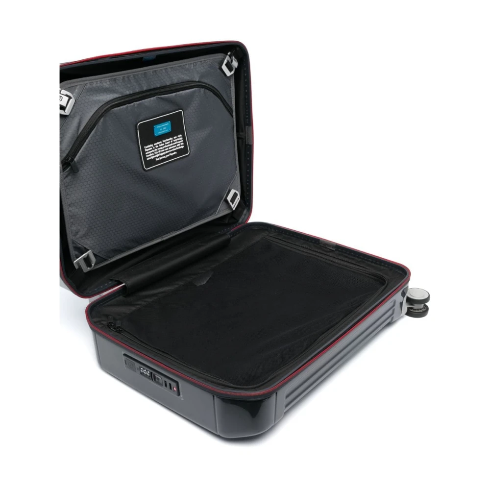 Piquadro Harde koffer met TSA-slot Black Unisex