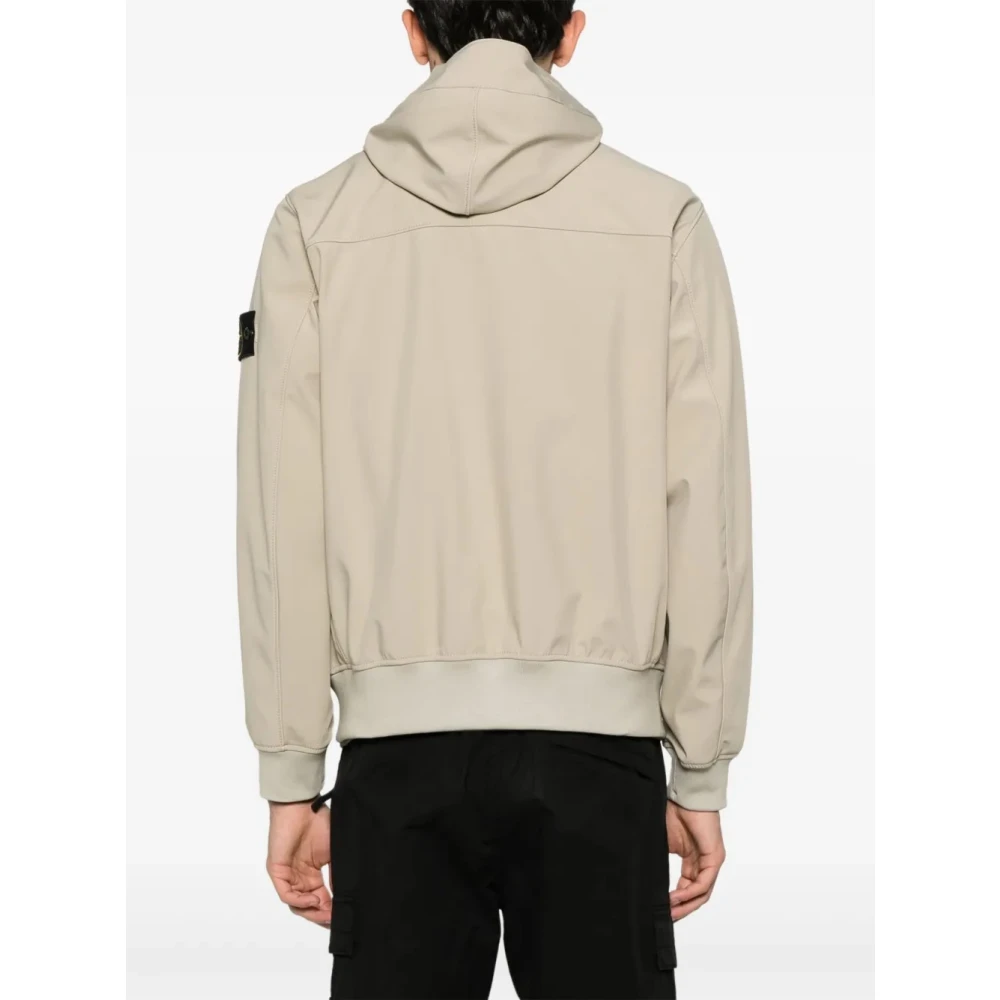 Stone Island Beige Bomberjacks Beige Heren