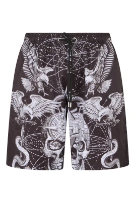 Swim Shorts Love Tattoo