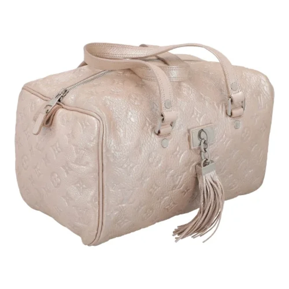 Louis Vuitton Vintage Pre-owned Leather handbags Pink Dames
