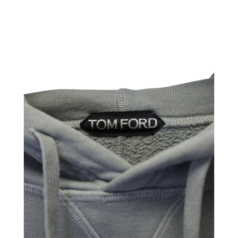 Tom Ford Pre-owned Cotton tops Gray Heren