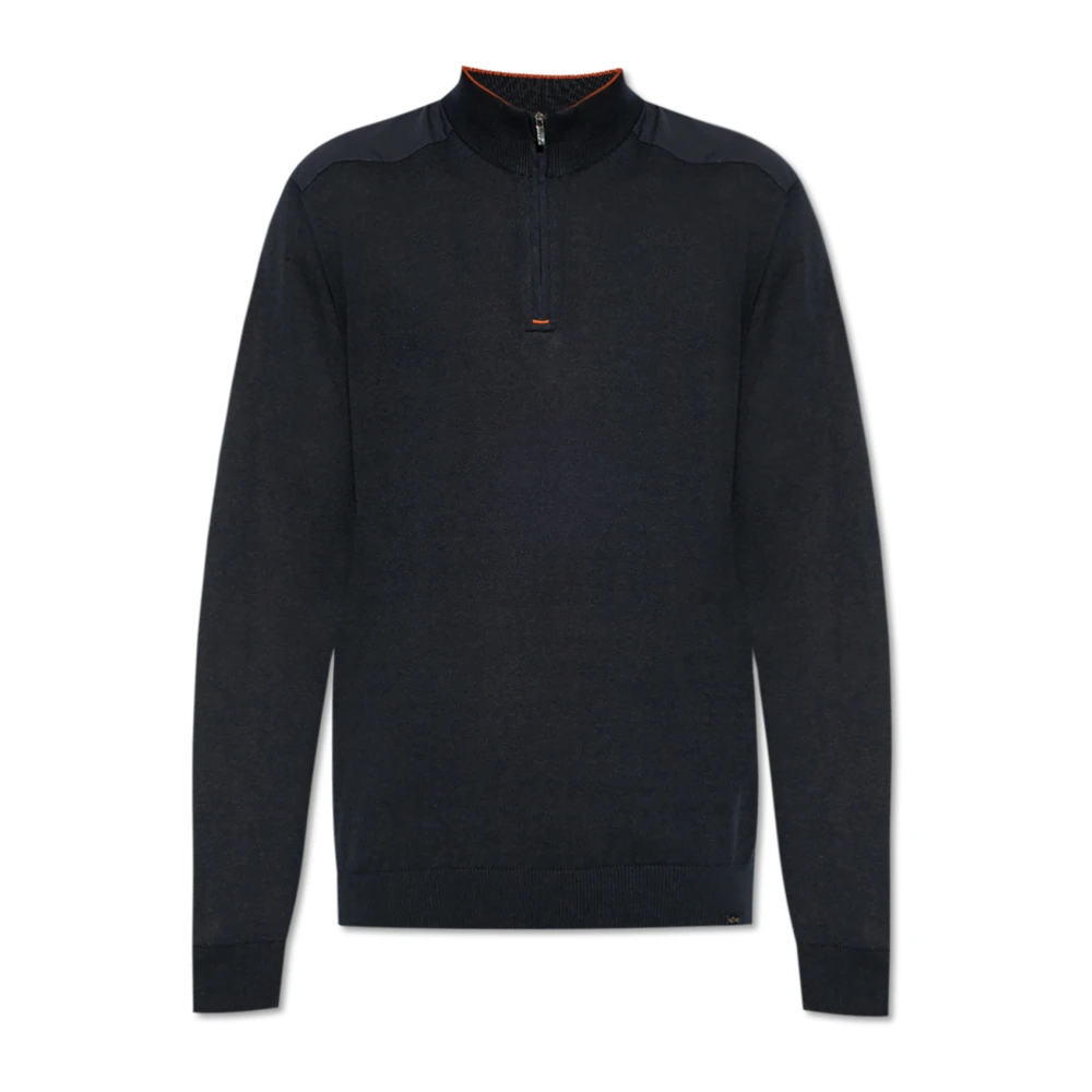 PAUL & SHARK Trui met ritssluiting kraag Blue Heren
