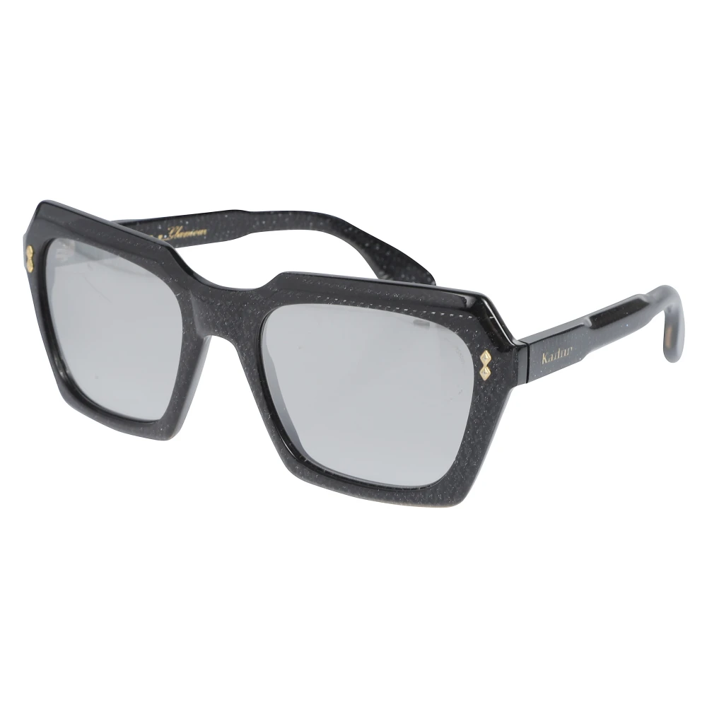 Kador Unisex Black Sunglasses, 53 Mm, Klara Glamour