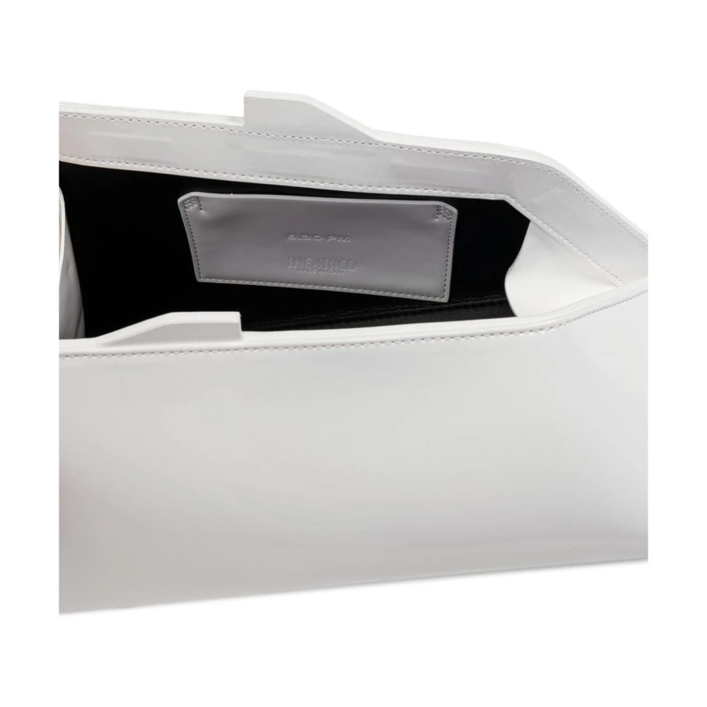The Attico Geometrische Witte Clutch Tas White Dames