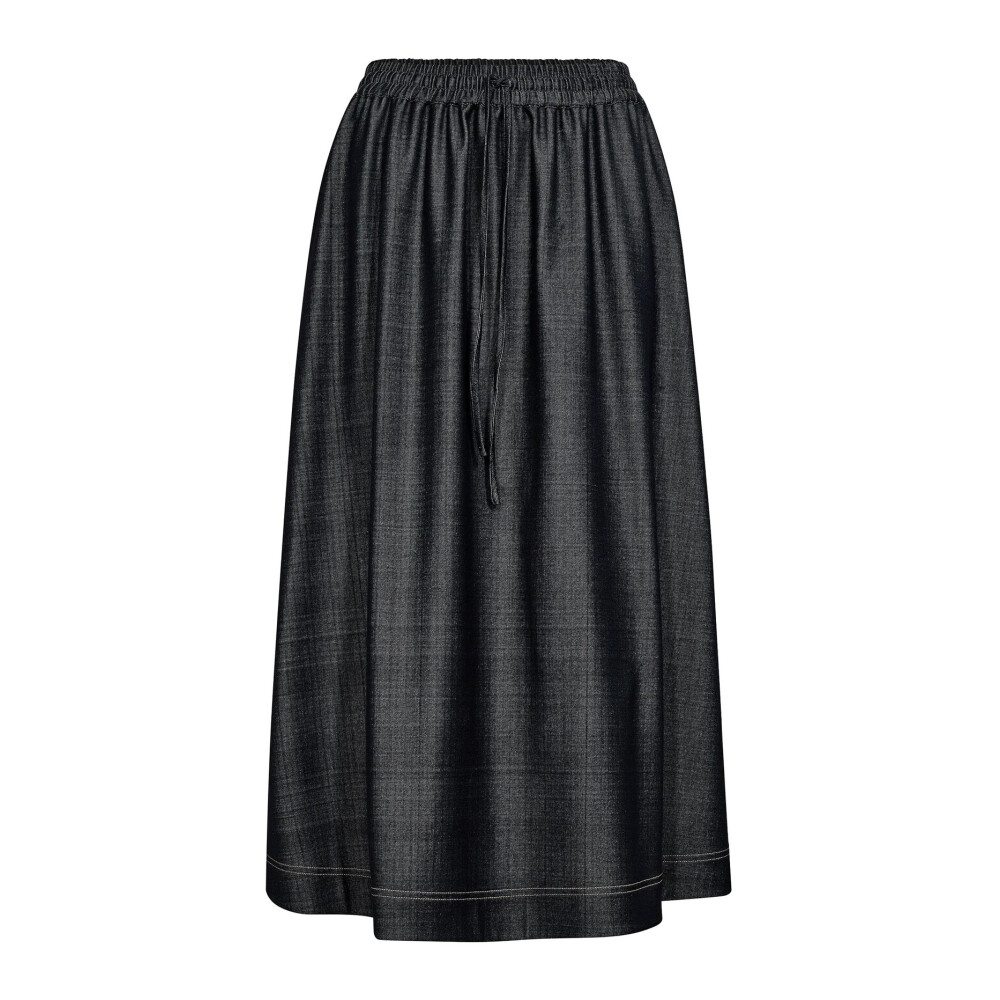 ワンピース BALMAIN Women Mid Skirts CF1RR705VE14 9 GREY Luxury Designer Skirt Collection | BALMAIN