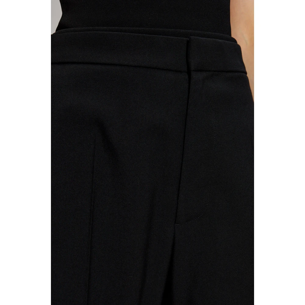 Alaïa Geplooide shorts Black Dames