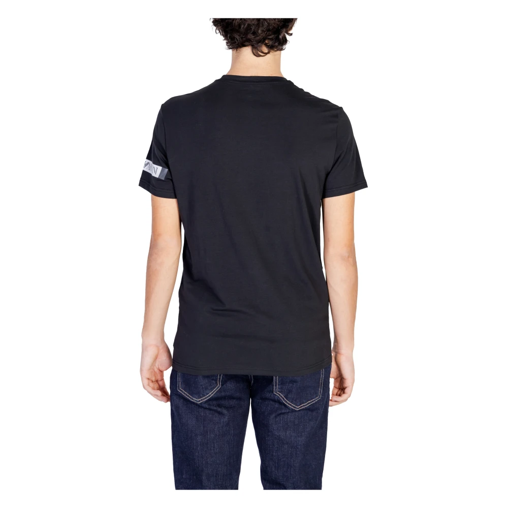 Emporio Armani Mannen Herfst Winter T-shirt en Polo Black Heren
