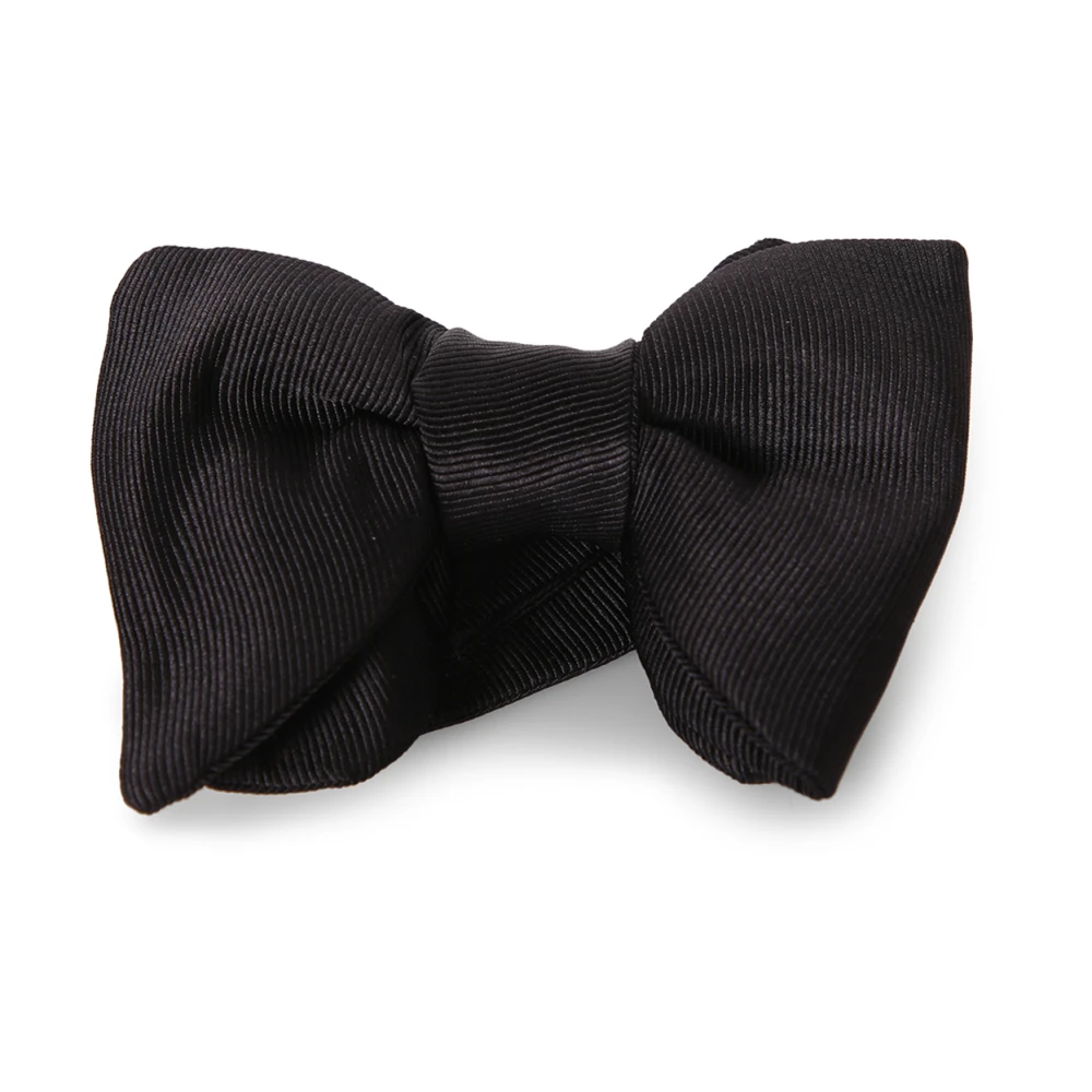 Tom Ford Black Bow Ties, Male, One Size, Grosgrain Bow Tie