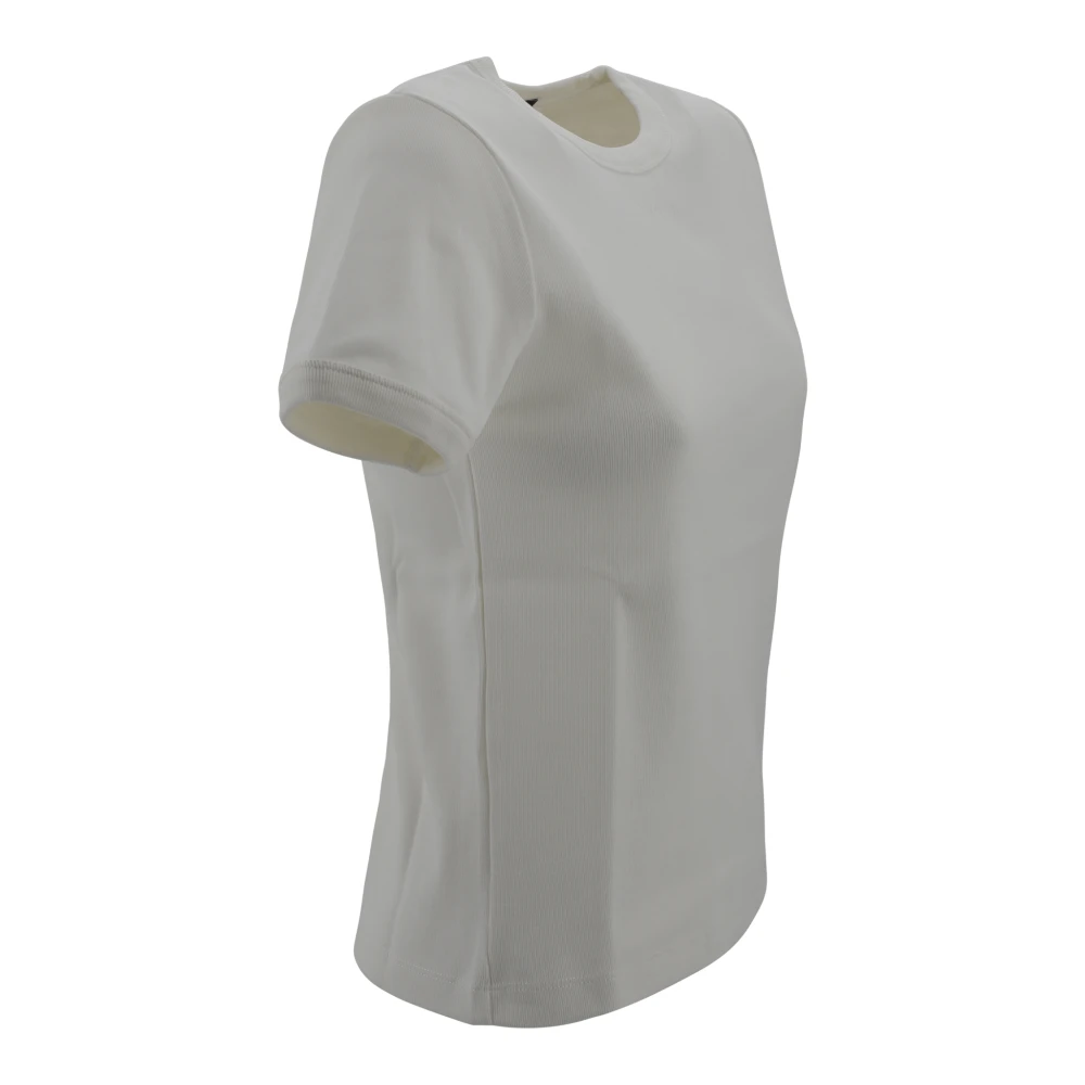 Soeur Katoenen Crew Neck T-shirt Wit White Dames