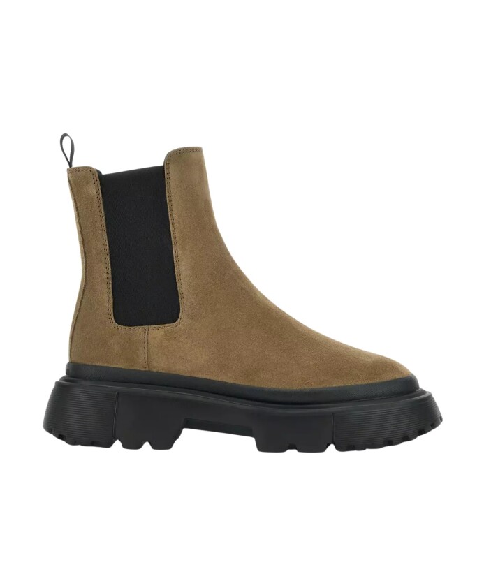 brown-suede-slip-on-ankle-boots