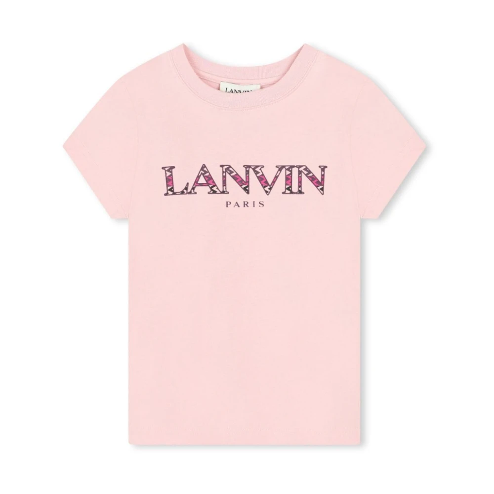 Lanvin Ros Te Infusion T-shirt Pink, Flicka