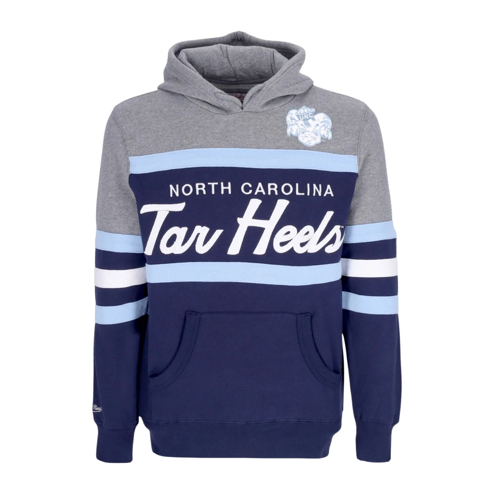 Mitchell & Ness North Carolina Tar Heels Hoodie Blue Heren
