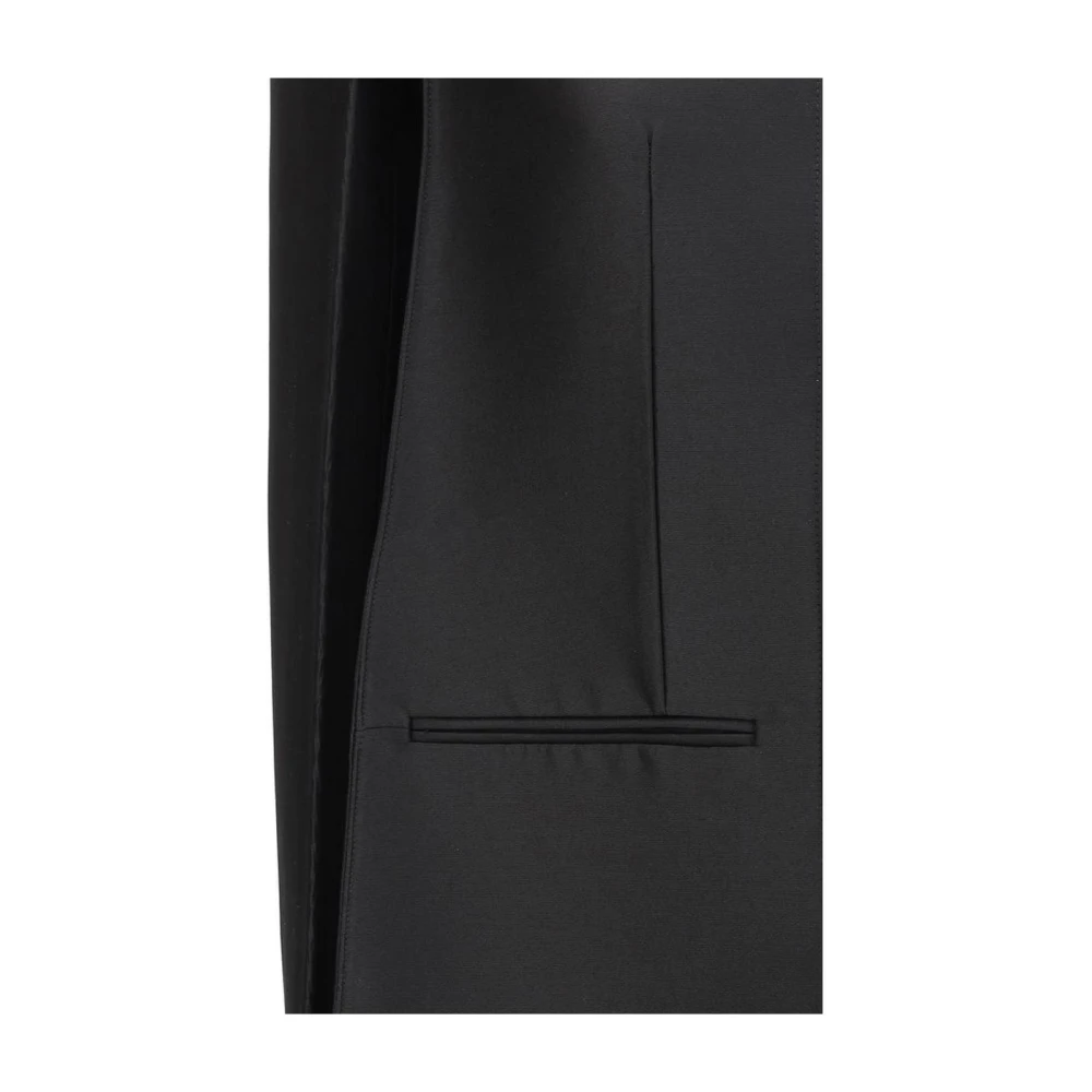 Khaite Elegante Wollen Cape Blazer Black Dames