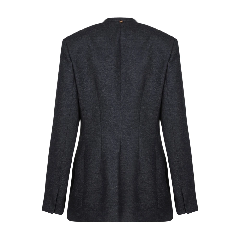 Genny Blauwe Jassen voor Stijlvolle Outfits Blue Dames