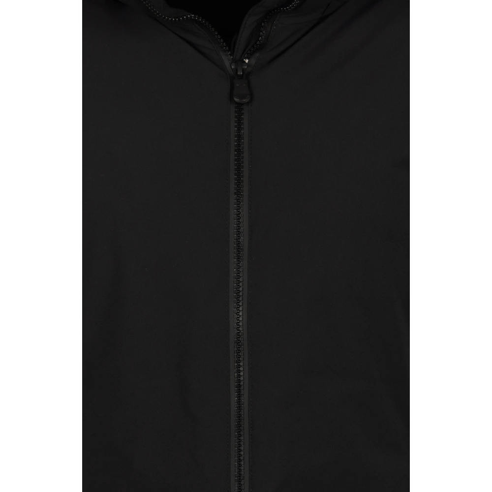 Save The Duck Zwarte Winterjas met Capuchon Black Dames
