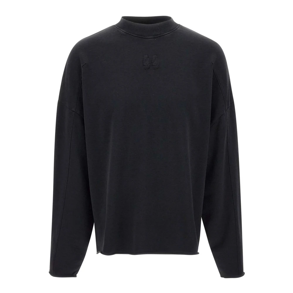 44 Label Group Zacht Sweatshirt met Capuchon Black Heren